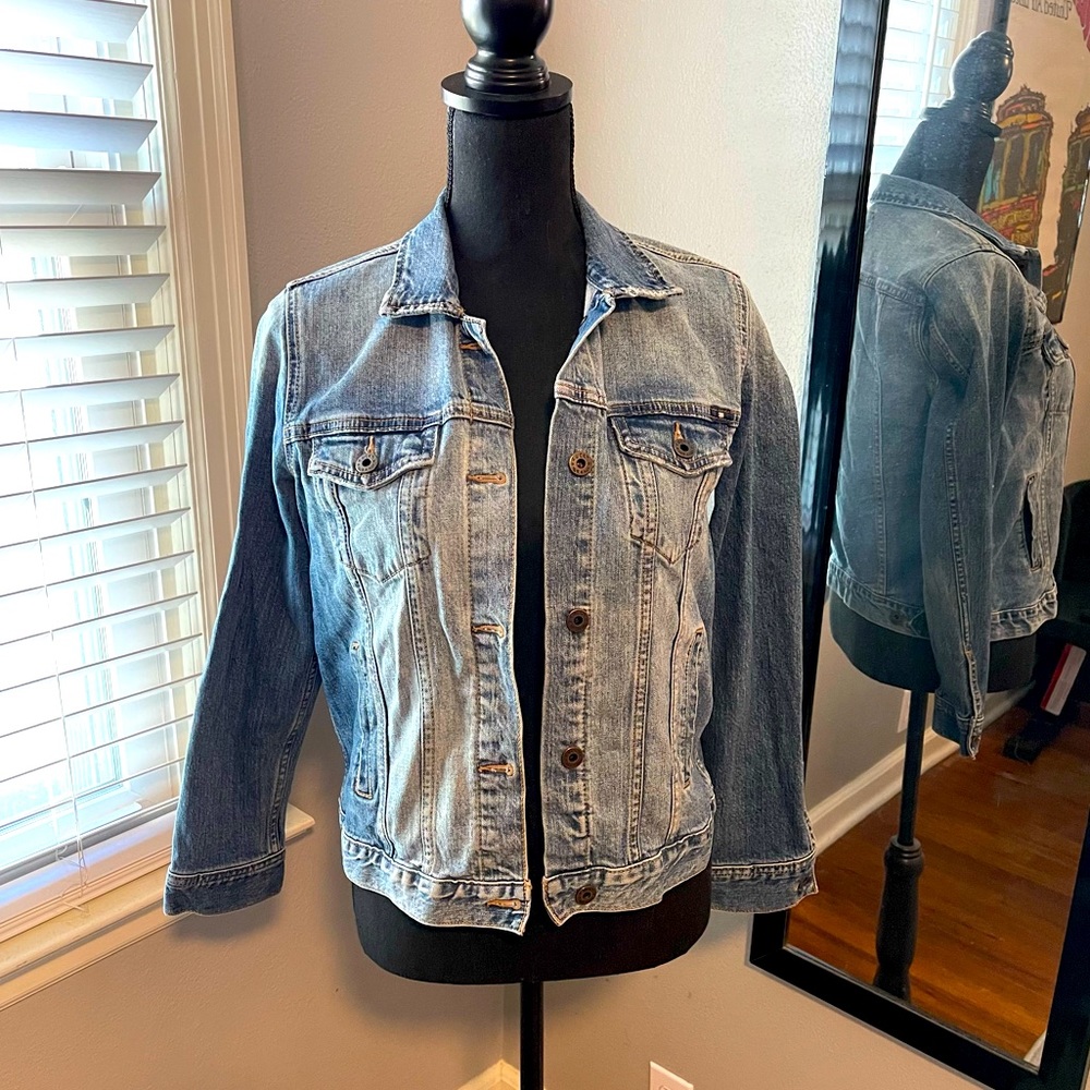 LUCKY BRAND Denim Jean Jacket sz Small